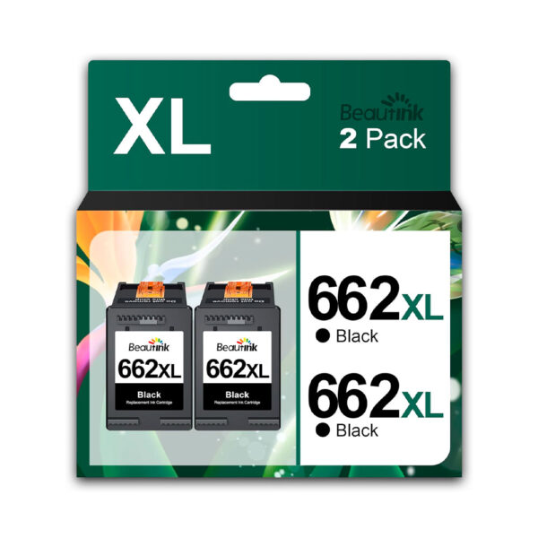 Pack de Tinta HP 662XL Negro y Tricolor para 1015, 2515 Compatible Pack de Tinta HP 662XL Negro y Tricolor para 1015, 2515 Compatible