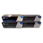Kit de Toner HP 125A CYMK CP1210, CP1515n, CP1217 Original - Imagen 2