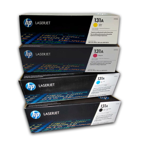 Kit de toner HP 131A CYMK M251, M276n, M251nw Original Kit de toner HP 131A CYMK M251, M276n, M251nw Original