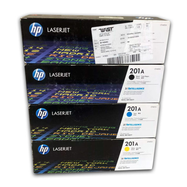 Kit de toner HP 201A CYMK M252n, M274n, M277dw Original Kit de toner HP 201A CYMK M252n, M274n, M277dw Original