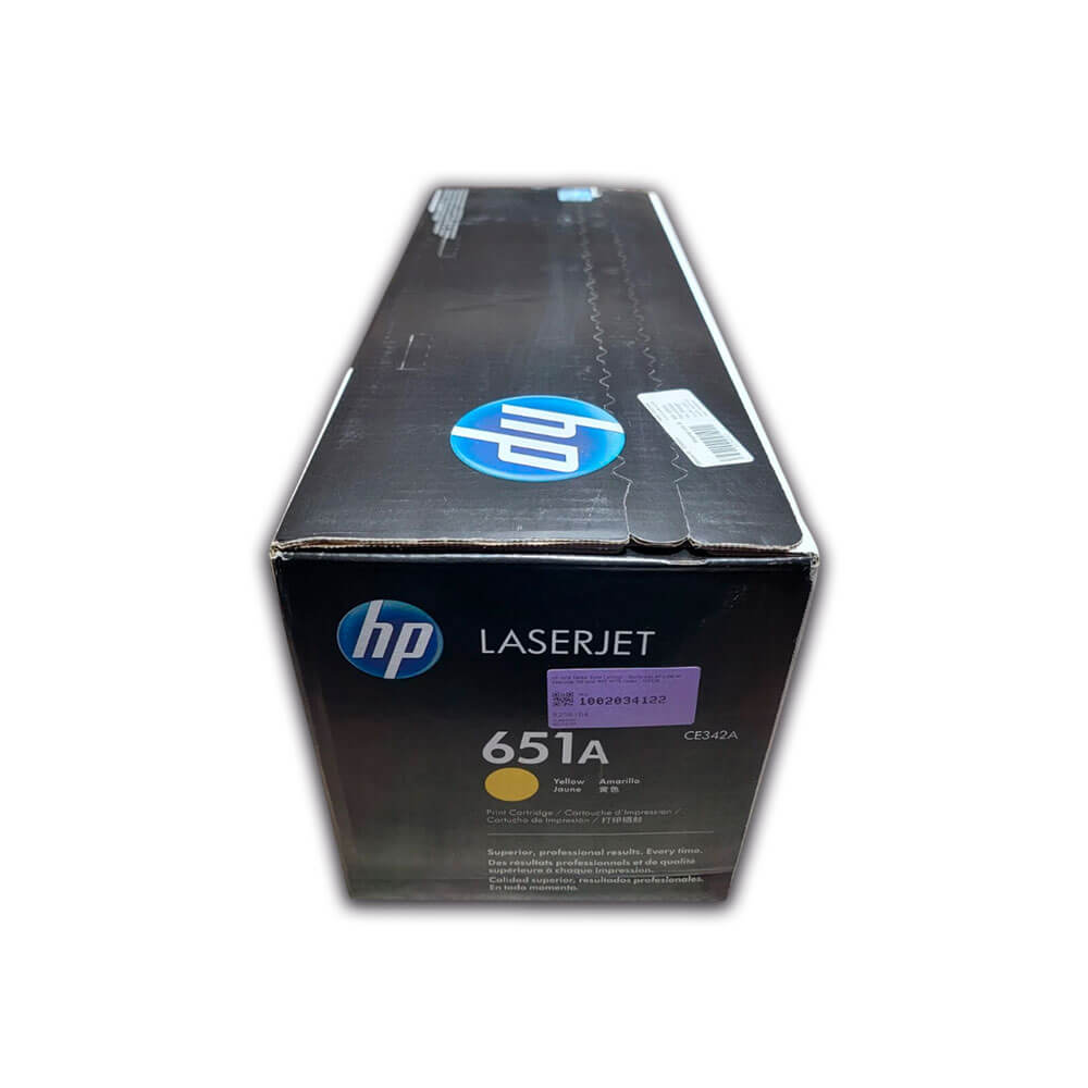 0101-012452-2 Toner HP 651A Yellow CE342A 16K Pág. LaserJet M775 Original - Imagen 2