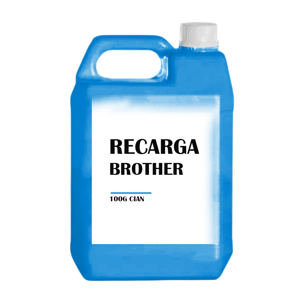 Recarga de Toner Brother Cian 100g Compatible