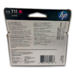 Pack de 3 Tintas HP 711 Magenta CZ135A 29ml T120 Original - Imagen 2