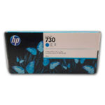 Tinta HP 730 Cyan P2V68A 300ml T1600, T1600dr Original - Imagen 2