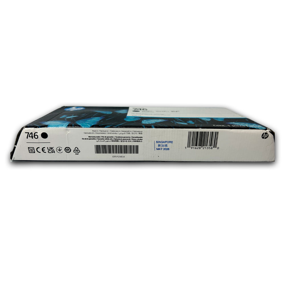 0101-013739-2 Tinta HP 746 Matte Black P2V83A 300ml Z9, Z9DR Original - Imagen 2