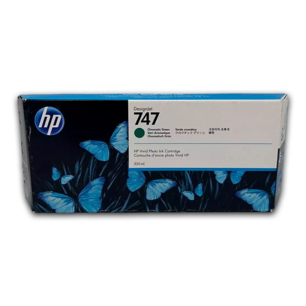 Tinta HP 747 Chromatic Green P2V84A 300ml Z9, Z9DR Original Tinta HP 747 Chromatic Green P2V84A 300ml Z9, Z9DR Original