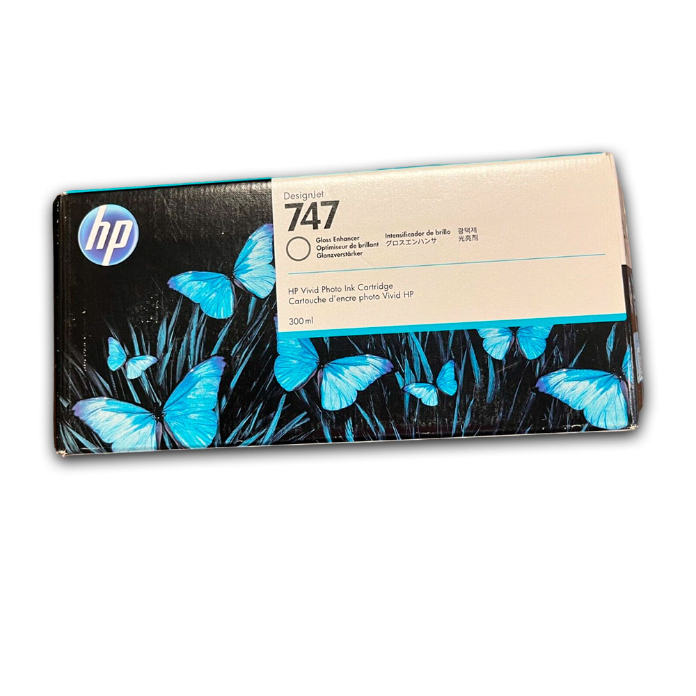 0101-013742-2 Tinta HP 747 Gloss Enhancer P2V87A 300ml Z9, Z9DR Original - Imagen 2