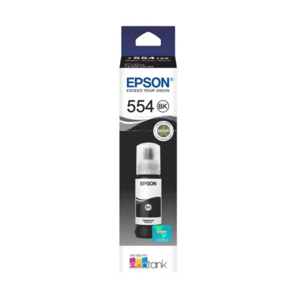 Tinta Epson T554120 Negro 70 ml L8160, L8180 Original Tinta Epson T554120 Negro 70 ml L8160, L8180 Original