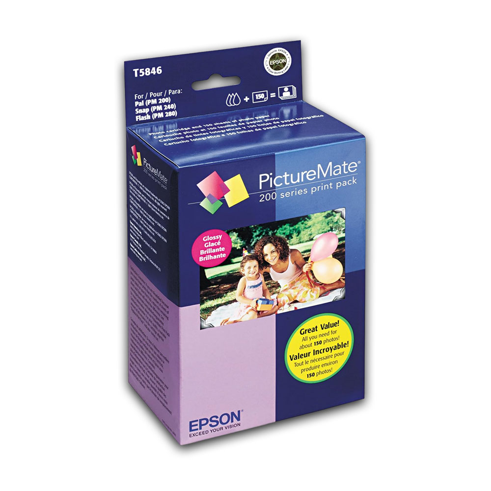 0101-013799-2 Tinta Epson T5846 Color 150 Fotos PM 200, PM 240 Original - Imagen 2
