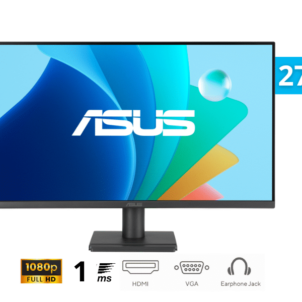 MONITOR ASUS VA279HG IPS 27 PULGADAS, 120HZ, 1MS, HDMI, DSP. MONITOR ASUS VA279HG IPS 27 PULGADAS, 120HZ, 1MS, HDMI, DSP.