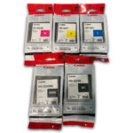 Kit de Tinta canon PFI-107 CYMK 130ml IPF770 Original