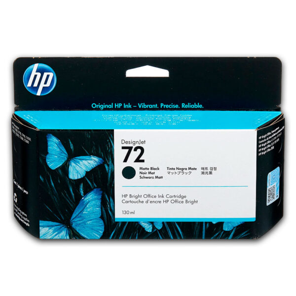 Tinta 72 HP Negro Mate C9403A T610, T620 Original Tinta 72 HP Negro Mate C9403A T610, T620 Original