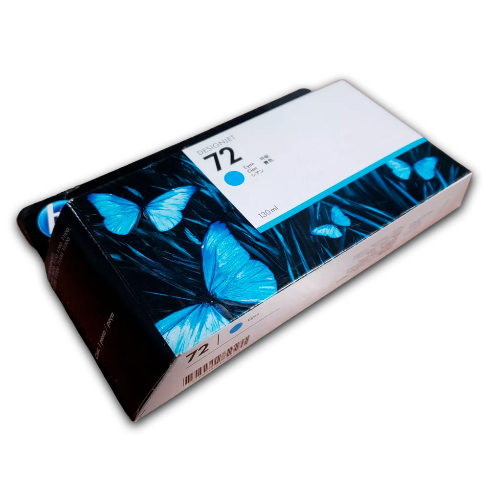 1038-0015015-2 Tinta HP 72 Cian C9371A 130ml T610, T620 Original - Imagen 2