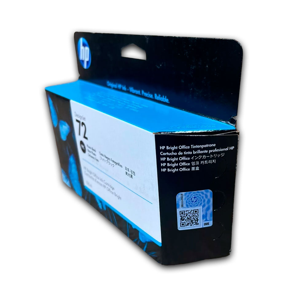1038-0015019-2 Tinta HP 72 Negro C9370A 130ml T610, T620 Original - Imagen 2