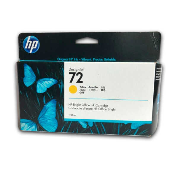 Tinta HP 72 Yellow C9373A 130ml T610, T620 Original Tinta HP 72 Yellow C9373A 130ml T610, T620 Original