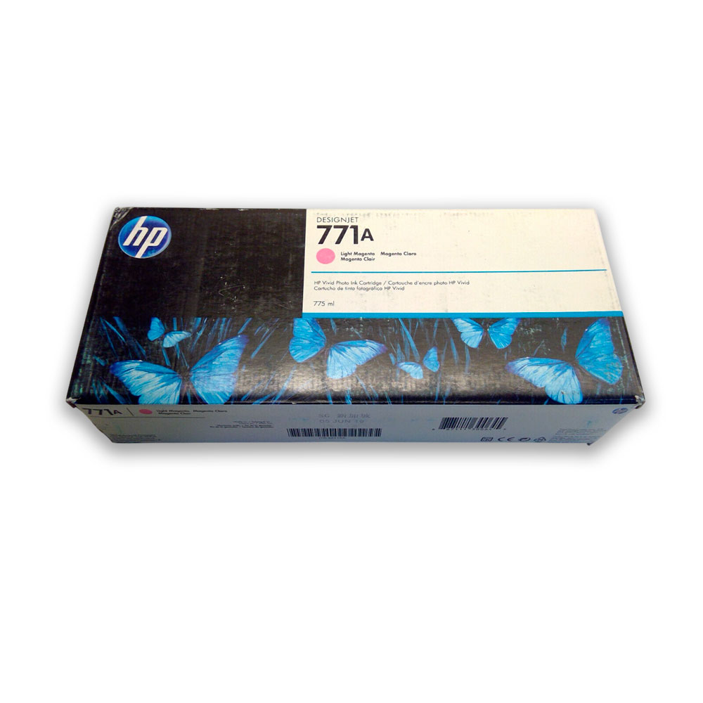 1038-0015039-2 Tinta HP 771A Magenta Claro B6Y19A 775ml Z6600 Original - Imagen 2
