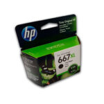 Tinta HP 667XL Negro 3YM81Al 480 Pág. DeskJet 6000 Original - Imagen 2