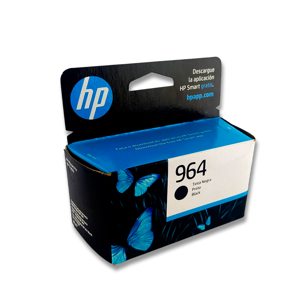 1038-0015055-2 Tinta HP 964 Negro 3JA53Al 700 Pág. Pro 9010 Original - Imagen 2