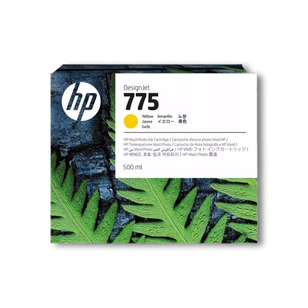 Tinta HP 775 Yellow 1XB19A 500ml Z9+ Pro Original Tinta HP 775 Yellow 1XB19A 500ml Z9+ Pro Original