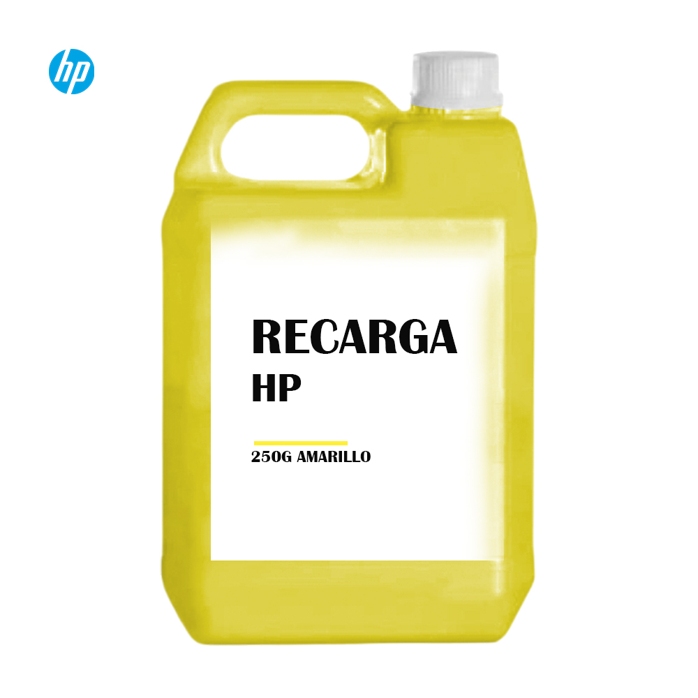 Recarga de Toner HP Yellow 250g Compatible