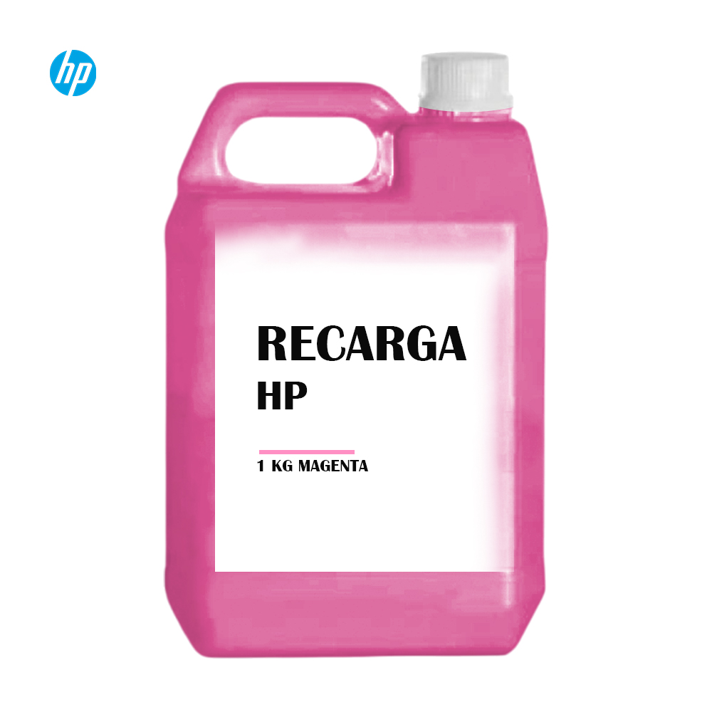 Recarga de Toner HP Magenta 1 Kilo Compatible