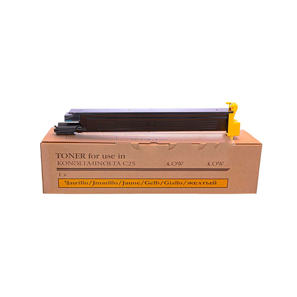 Toner Konica Minolta TN-210Y Yellow 12K Pág. C250 Compatible Toner Konica Minolta TN-210Y Yellow 12K Pág. C250 Compatible