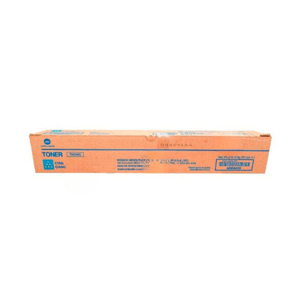 Toner Konica Minolta TN-514C Cian 26K Pág. C458 Compatible Toner Konica Minolta TN-514C Cian 26K Pág. C458 Compatible