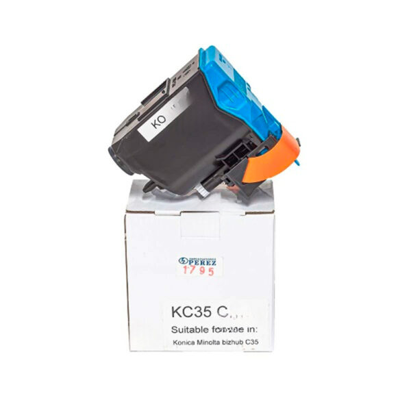 Toner Konica Minolta TNP22C Cyan 4,6K Pág. C35 Compatible Toner Konica Minolta TNP22C Cyan 4,6K Pág. C35 Compatible