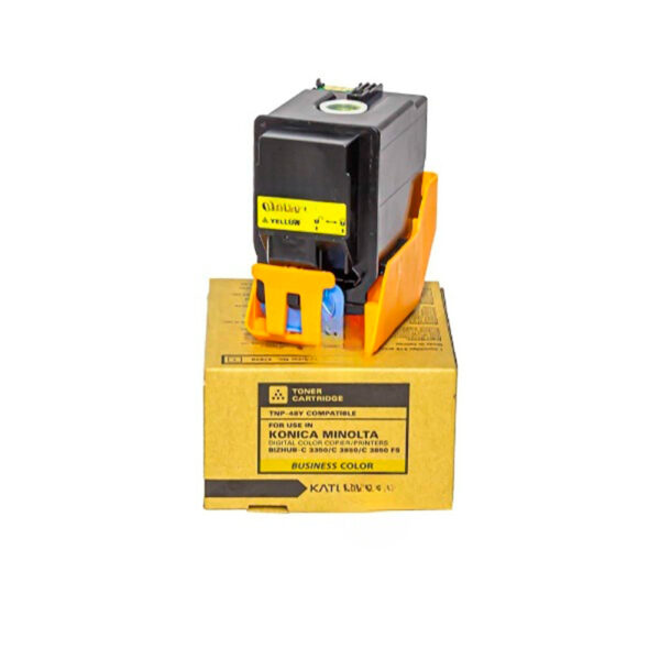 Toner Konica Minolta TNP48Y Yellow 10K Pág. C3350 Compatible Toner Konica Minolta TNP48Y Yellow 10K Pág. C3350 Compatible
