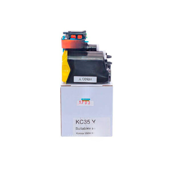 Toner Konica Minolta TNP22Y Yellow 150gr C35 Compatible Toner Konica Minolta TNP22Y Yellow 150gr C35 Compatible