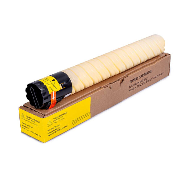 Toner Konica Minolta TN-223Y Yellow 1.3K Pág. C226 Compatible Toner Konica Minolta TN-223Y Yellow 1.3K Pág. C226 Compatible