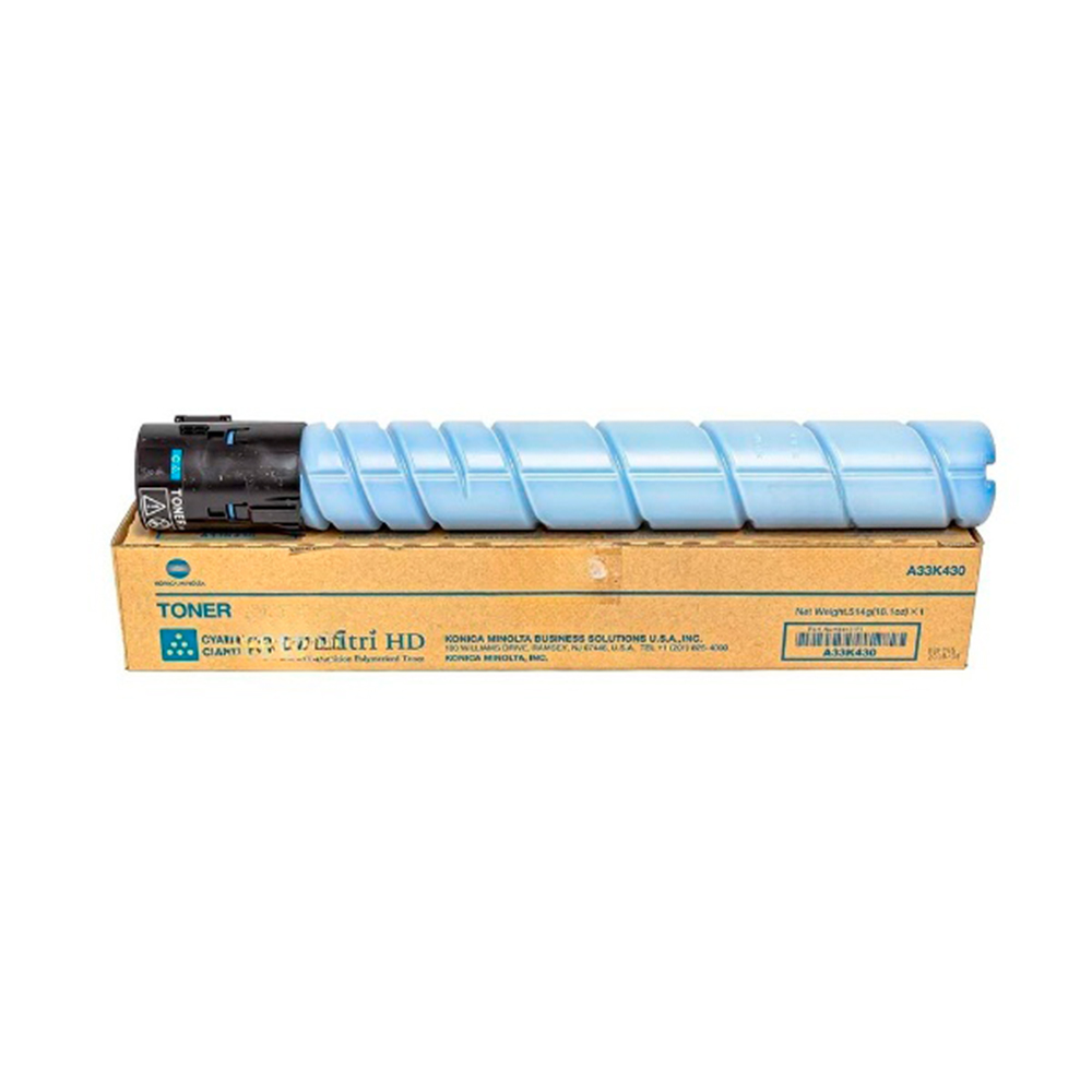 Toner Konica minolta TN-321C Cian 514g C224 Compatible