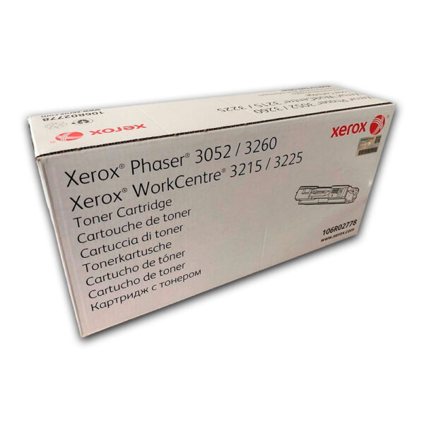 Toner Xerox 106R02778 Negro 3K Pág. 3225 Original Toner Xerox 106R02778 Negro 3K Pág. 3225 Original