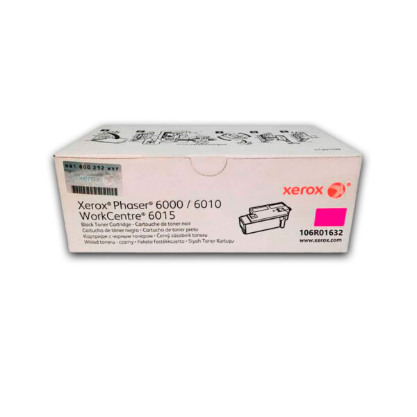 Toner Xerox 106R01632 Magenta 1K Pág. 6015 Original Toner Xerox 106R01632 Magenta 1K Pág. 6015 Original