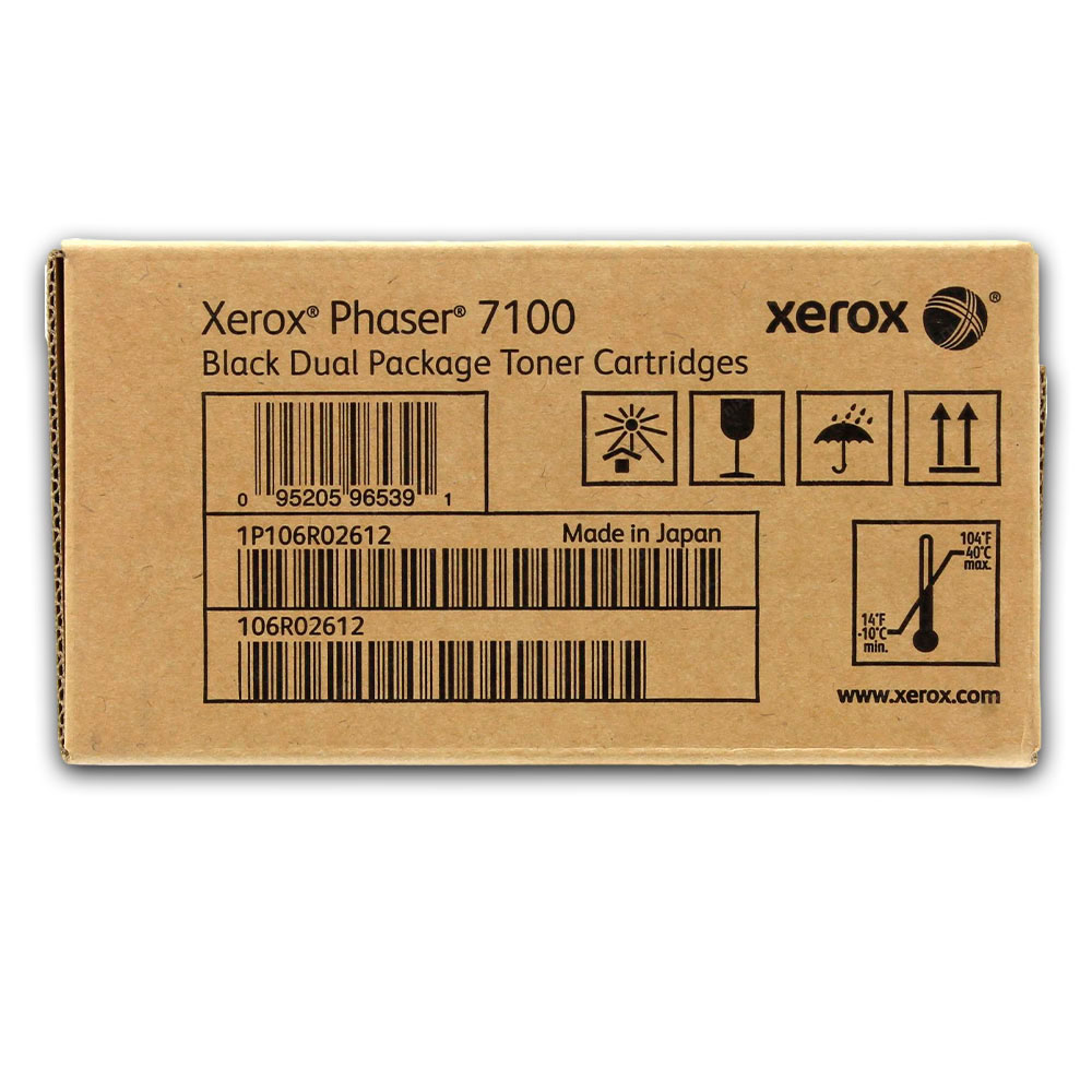 1500-010227-2 Toner Xerox 106R02612 Black Dual Pack 10K Pág. 7100 Original - Imagen 2