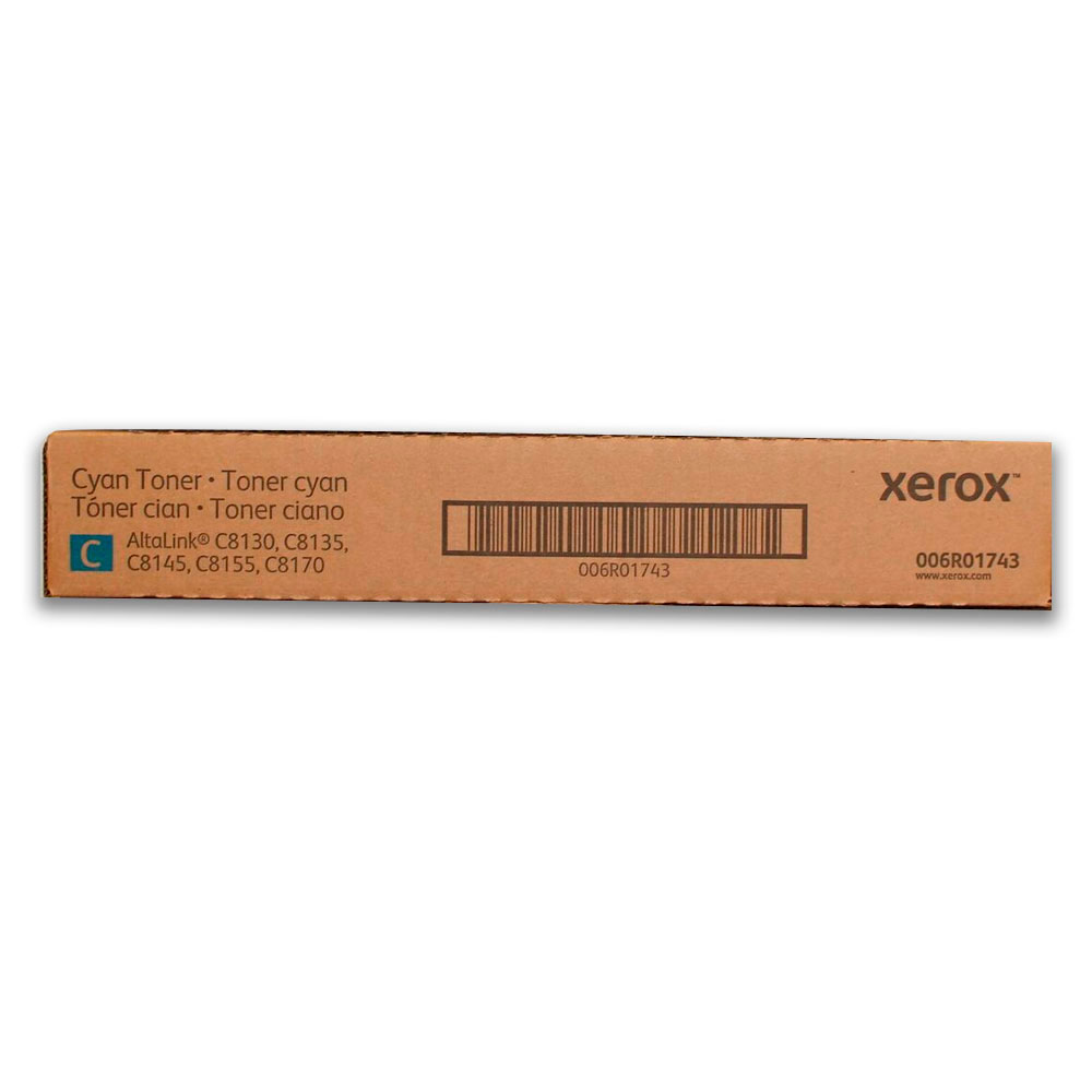 Toner Xerox 006R01743 Cyan 36K Pág. C8170 Original