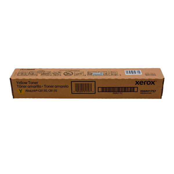 Toner Xerox 006R01757 Yellow 28K Pág. C8170 Original Toner Xerox 006R01757 Yellow 28K Pág. C8170 Original