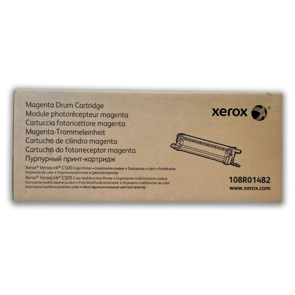 Tambor Xerox 108R01482 Magenta 40K Pág. C500 Original Tambor Xerox 108R01482 Magenta 40K Pág. C500 Original