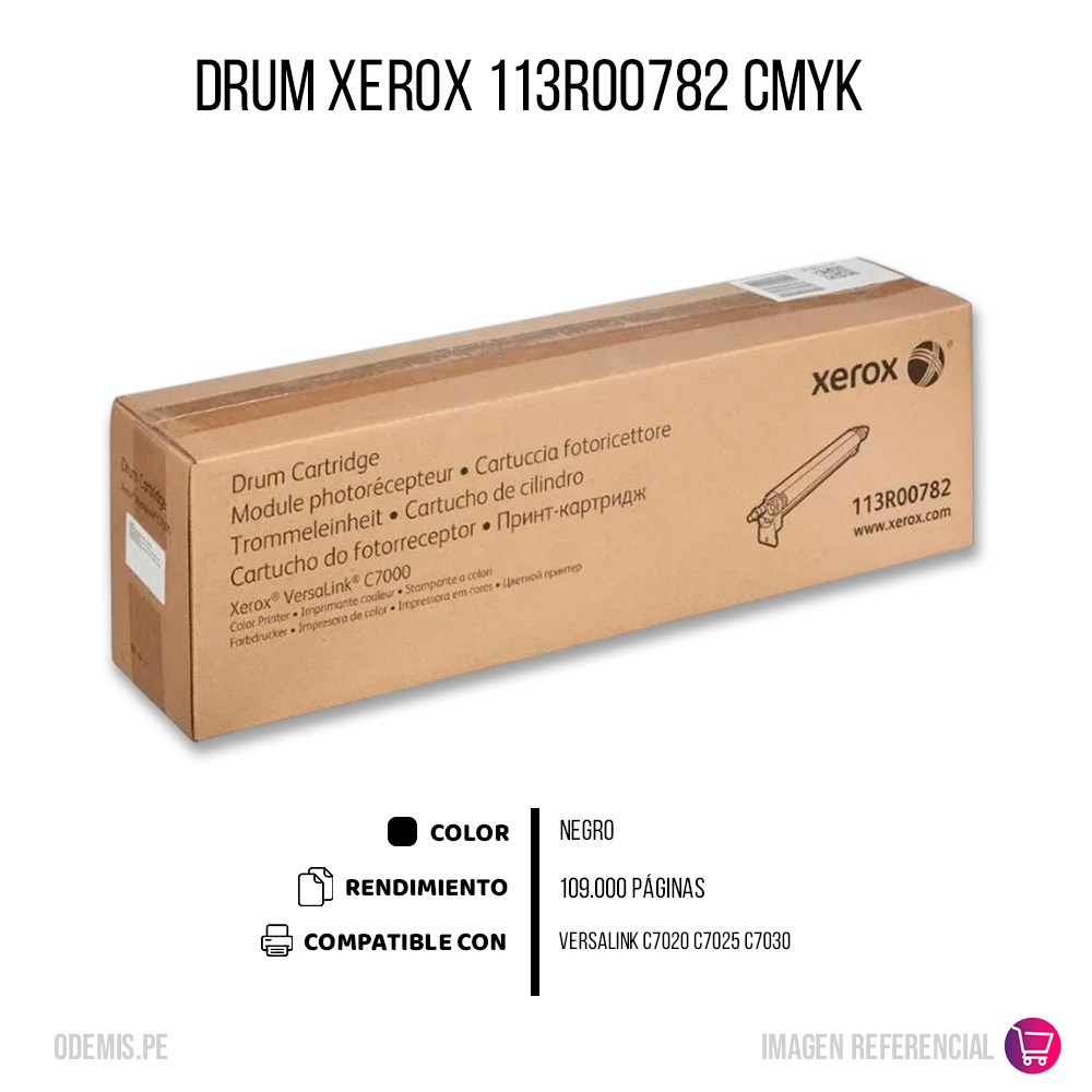 1500-010268-2 Drum Xerox 113R00782 Cmyk - Imagen 2