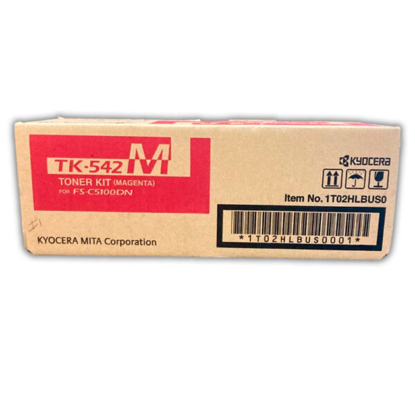 Toner Kyocera Tk-542M Magenta 4K Pág. FS-C5100dn Original Toner Kyocera Tk-542M Magenta 4K Pág. FS-C5100dn Original