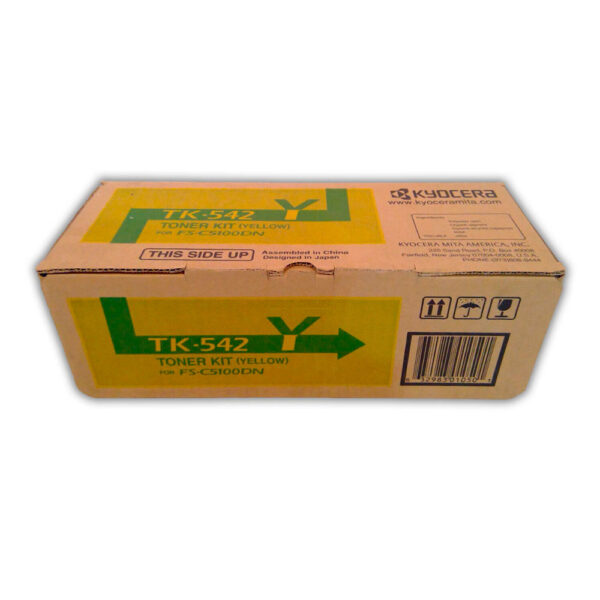 Toner Kyocera Tk-542Y Yellow 4K Pág. FS-C5100dn Original Toner Kyocera Tk-542Y Yellow 4K Pág. FS-C5100dn Original
