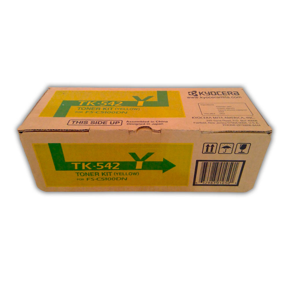 Toner Kyocera Tk-542Y Yellow 4K Pág. FS-C5100dn Original