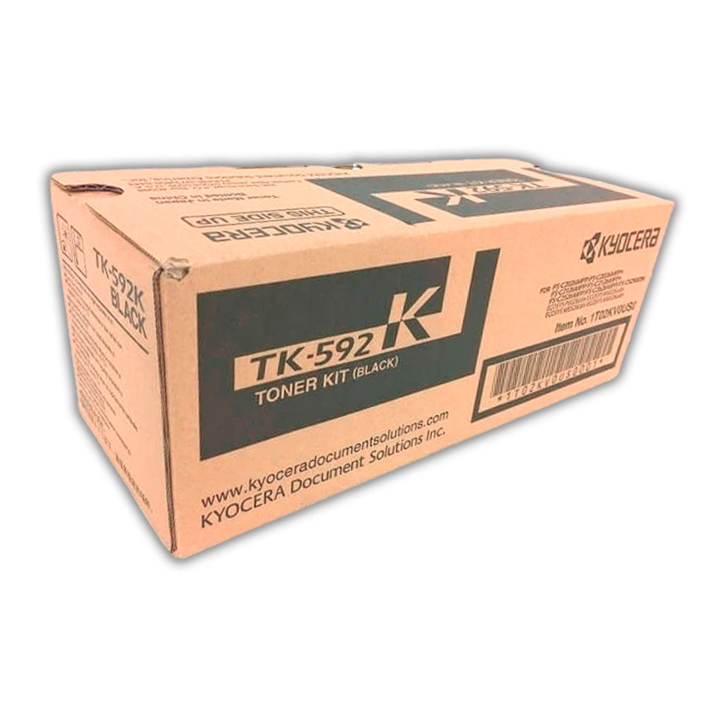 1500-010362-2 Toner Kyocera Tk-592K Black 5K Pág. Fs-C2026Mfp Original - Imagen 2