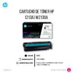 Toner Hp 213A Black W2130A 3500 Pág. 5700, 5800 Original - Imagen 2