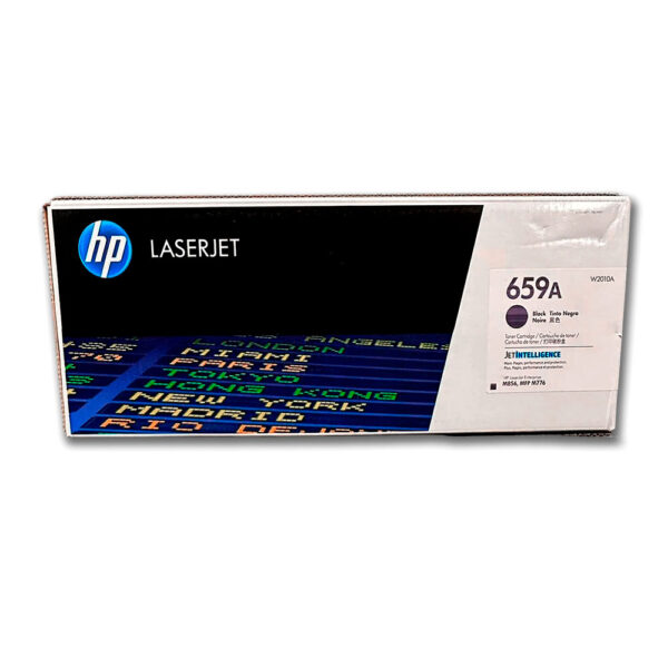 Toner Hp 659A Negro W2010A 16K Pág. M856dn Original Toner Hp 659A Negro W2010A 16K Pág. M856dn Original