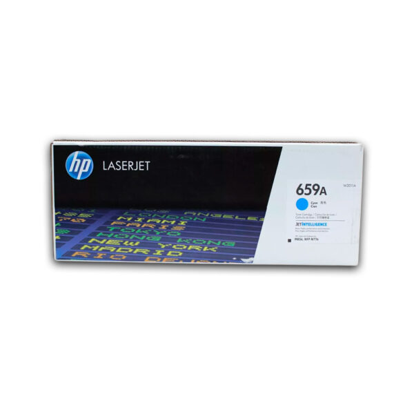 Toner Hp 659A Cyan W2011A 13K Pág. M856dn Original Toner Hp 659A Cyan W2011A 13K Pág. M856dn Original