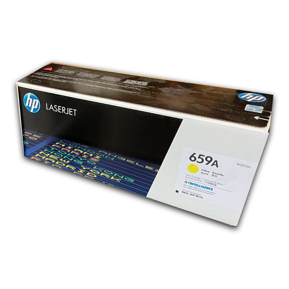 1500-010392-2 Toner Hp 659A Yellow W2012A 13K Pág. M856dn Original - Imagen 2