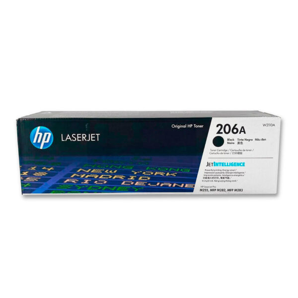 Toner Hp 206A Black W2110A 1350 Pág. M255dw Original Toner Hp 206A Black W2110A 1350 Pág. M255dw Original