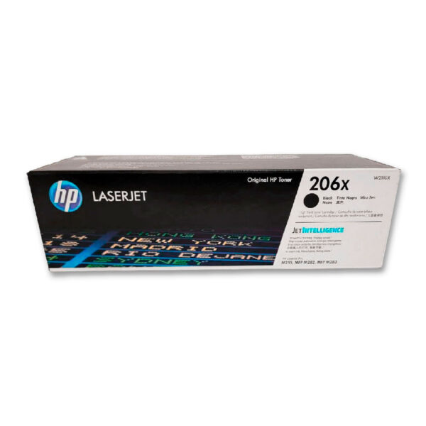 Toner Hp 206X Black W2110X 3.150 Pág. M255dw Original Toner Hp 206X Black W2110X 3.150 Pág. M255dw Original