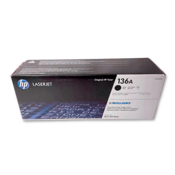 Toner Hp 136A Black W1360A 1,150 Pág. M211 Original Toner Hp 136A Black W1360A 1,150 Pág. M211 Original
